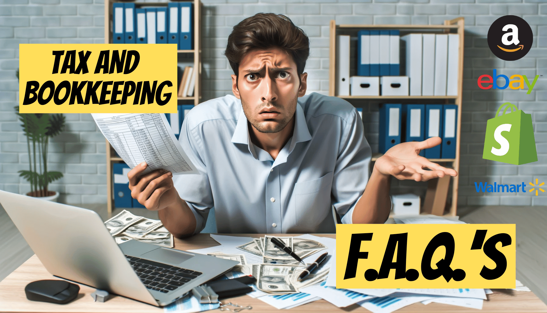 Tax and Bookkeeping Frequently Asked Questions for Amazon FBA sellers